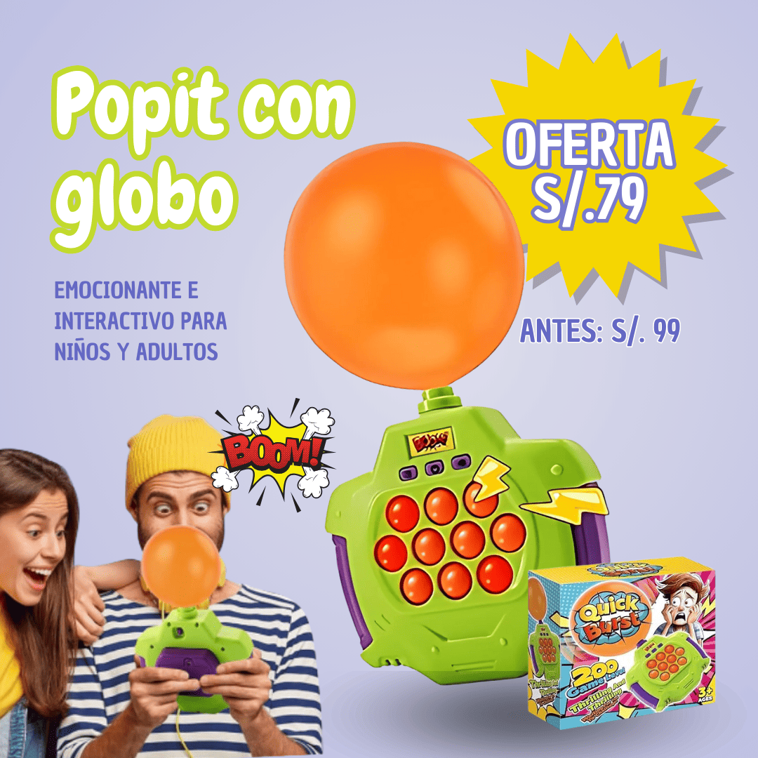 Popit con Globo