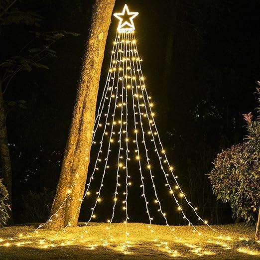 Guirnalda de Luces Cascada Navideña 🌟